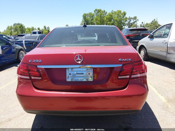2014 MERCEDES-BENZ E 350 4MATIC