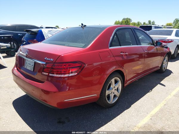 2014 MERCEDES-BENZ E 350 4MATIC