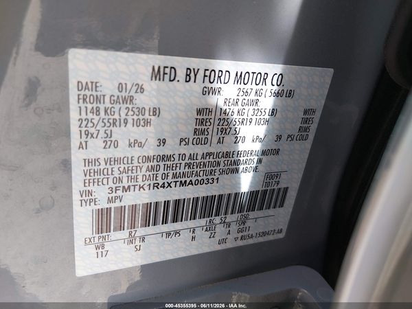 2026 FORD MUSTANG MACH-E SELECT