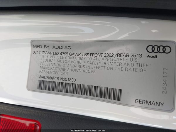 2018 AUDI A4