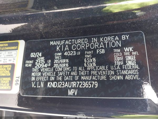 2024 KIA SOUL LX