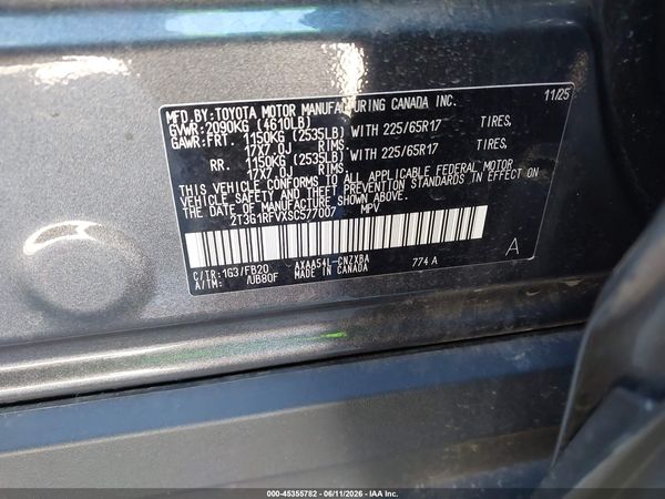 2025 TOYOTA RAV4 LE
