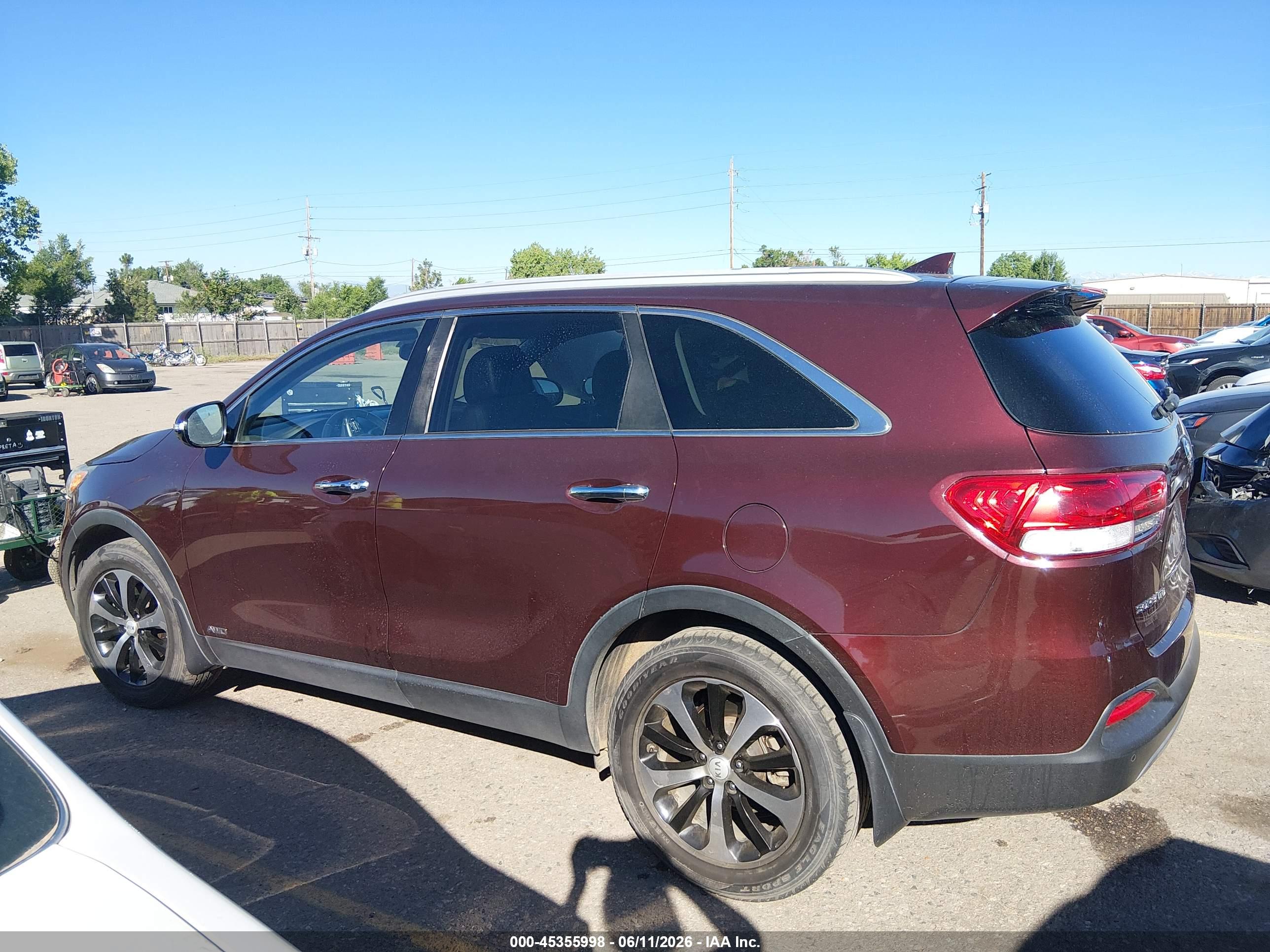 2017 KIA SORENTO 2.0T EX