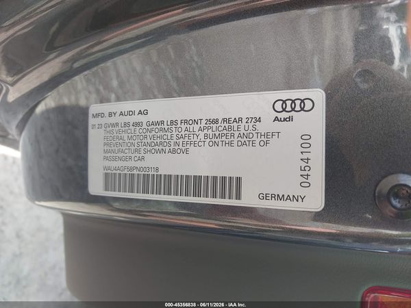 2023 AUDI A5 CABRIOLET