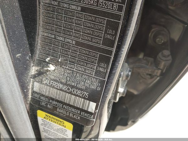 2012 LAND ROVER LR2 HSE