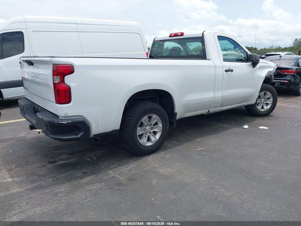 2021 CHEVROLET SILVERADO 1500 2WD  LONG BED WT — I4