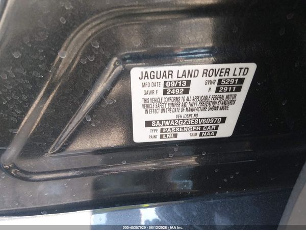 2014 JAGUAR XJ XJL PORTFOLIO
