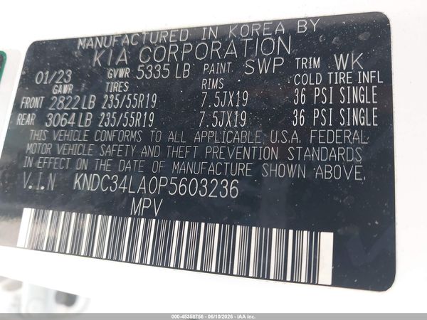 2023 KIA EV6 WIND