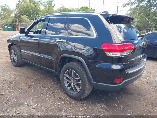 2017 JEEP GRAND CHEROKEE LIMITED 4X4