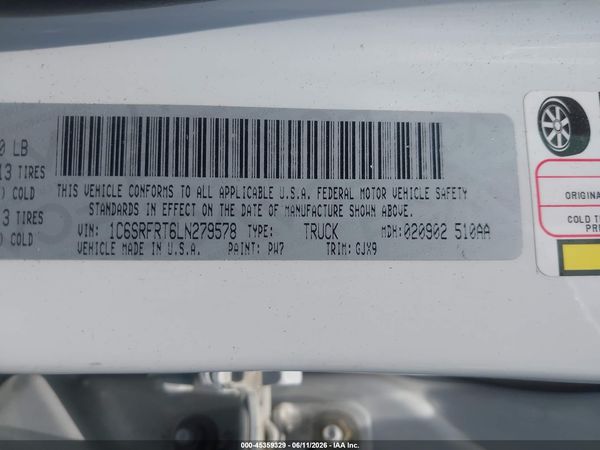 2020 RAM 1500 Laramie