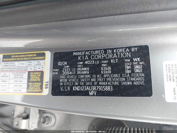 2024 KIA SOUL LX