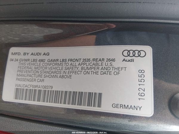2024 AUDI A5 SPORTBACK