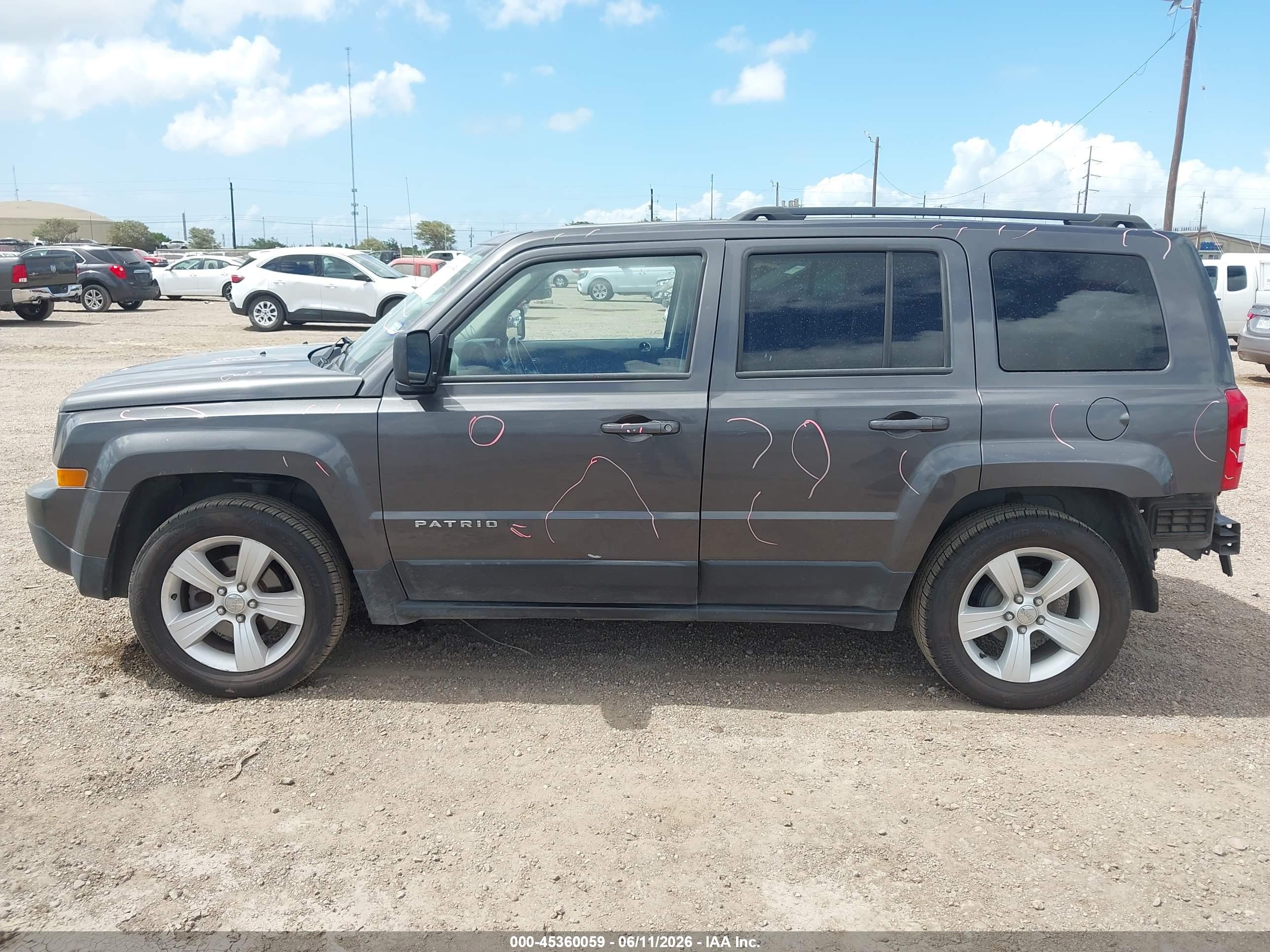 2016 JEEP PATRIOT LATITUDE