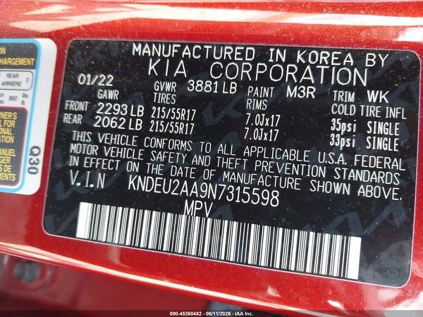 2022 KIA SELTOS S