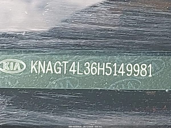 2017 KIA OPTIMA LX