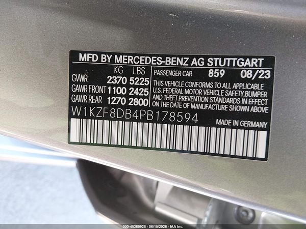 2023 MERCEDES-BENZ E 350 E350