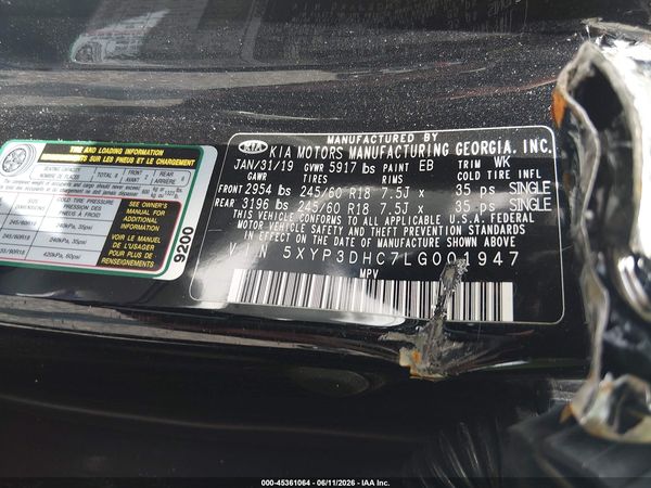 2020 KIA TELLURIDE EX