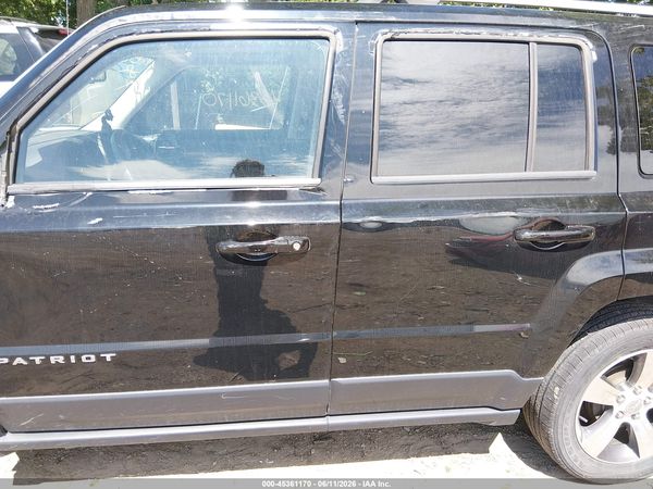 2016 JEEP PATRIOT HIGH ALTITUDE EDITION