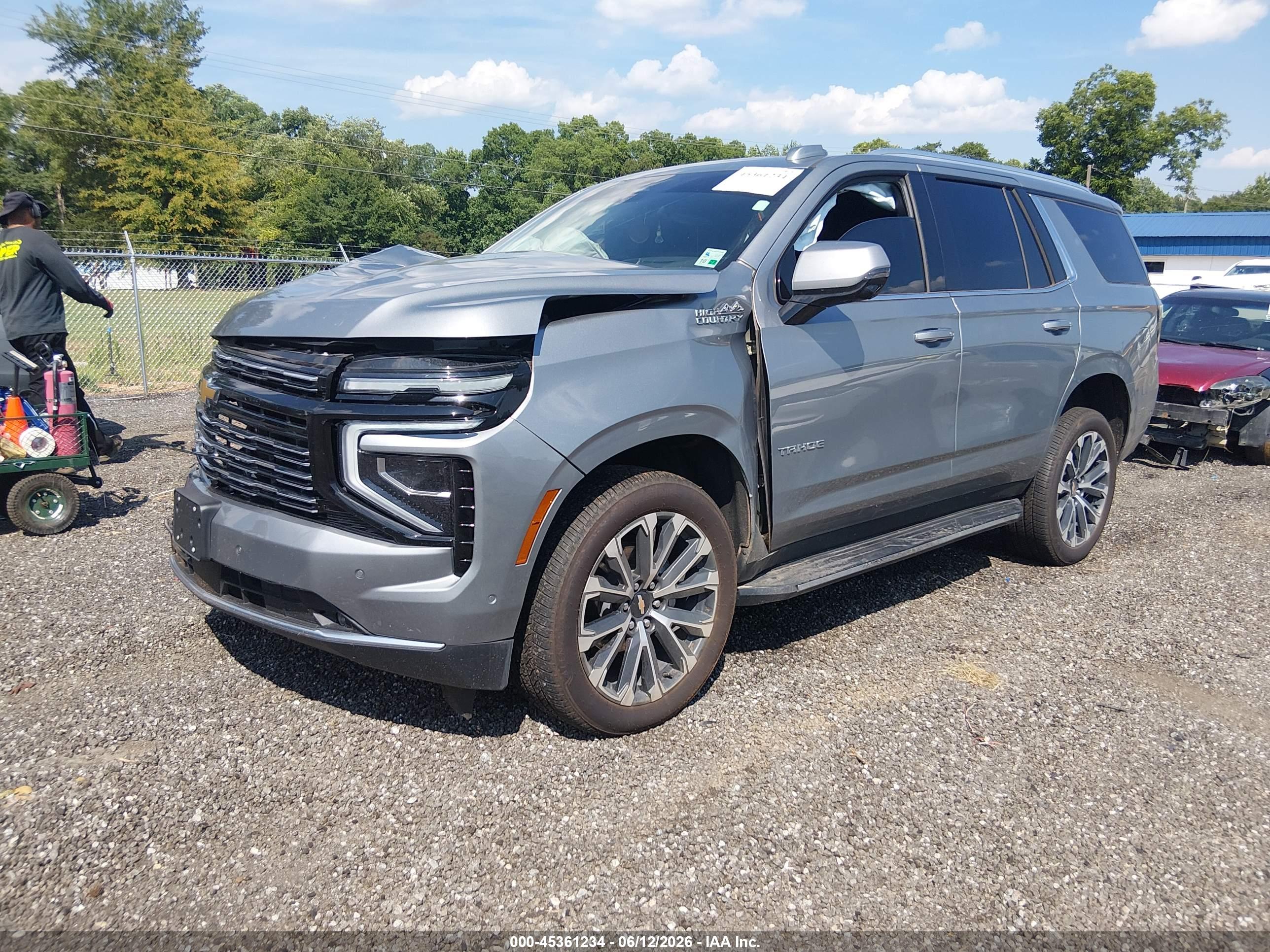 2025 CHEVROLET TAHOE 4WD HIGH COUNTRY — I2