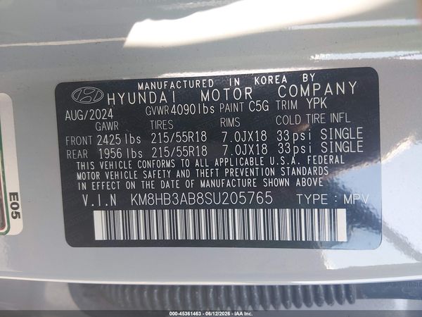 2025 HYUNDAI KONA SEL