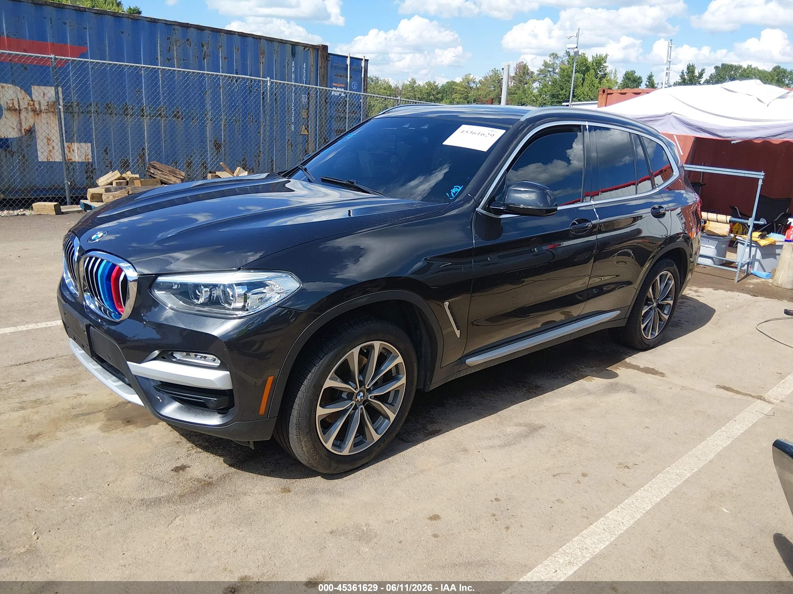 2019 BMW X3 XDRIVE30I — I2