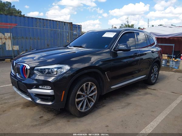 2019 BMW X3 XDRIVE30I — I6