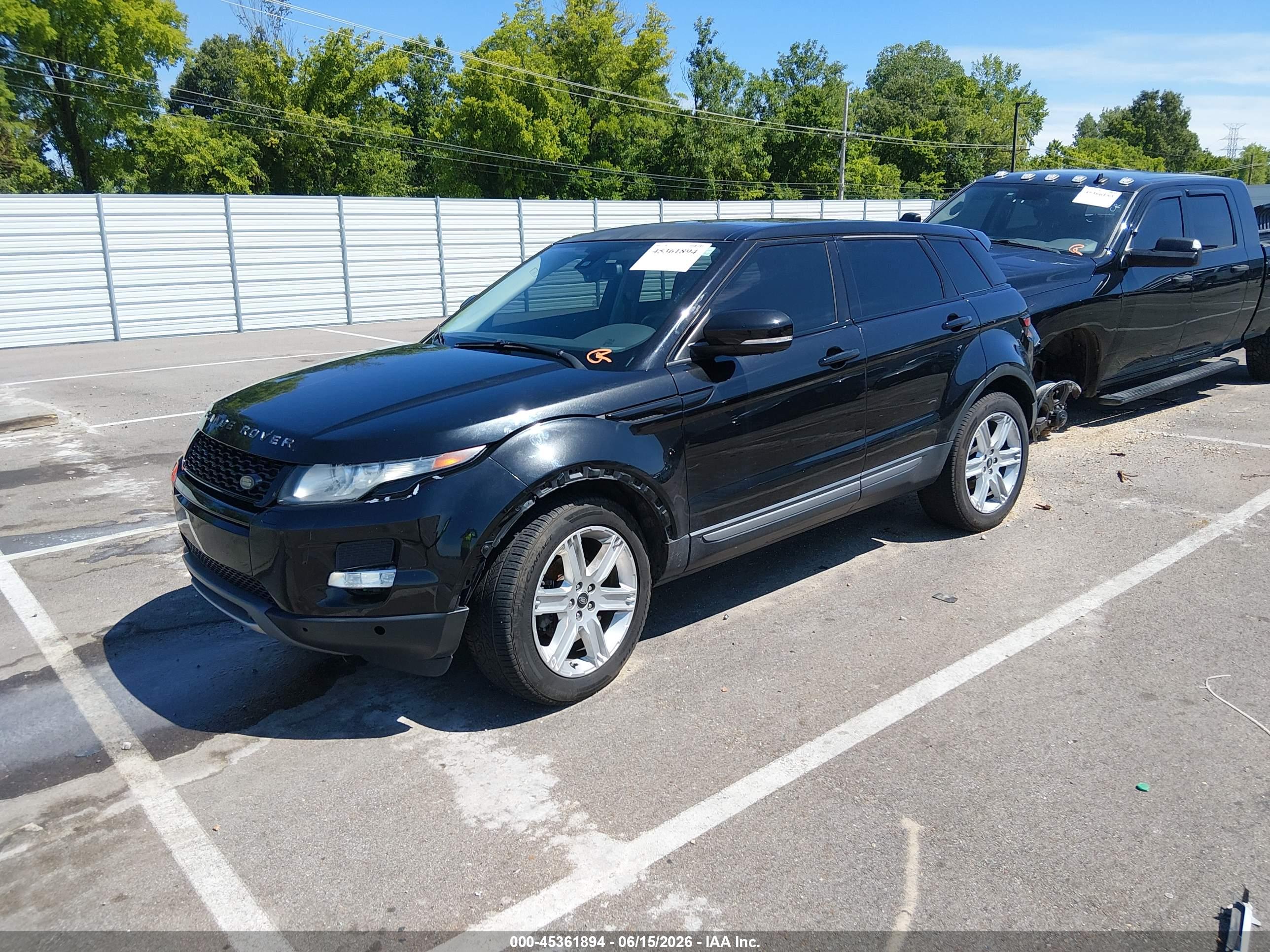 2013 LAND ROVER RANGE ROVER EVOQUE PURE