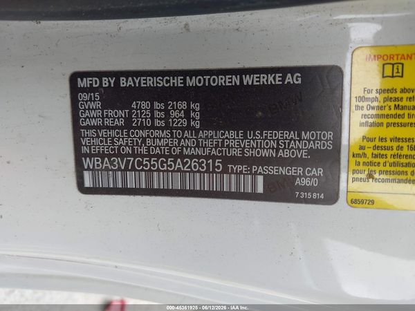 2016 BMW 428I
