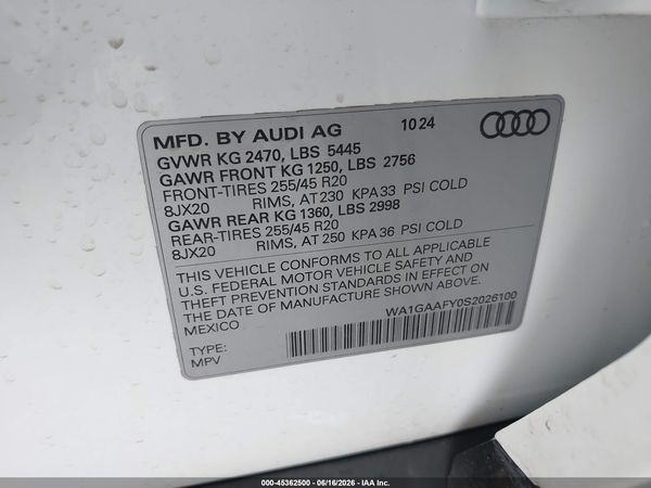 2025 AUDI Q5
