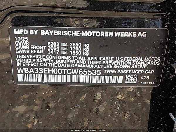 2026 BMW 740I XDRIVE