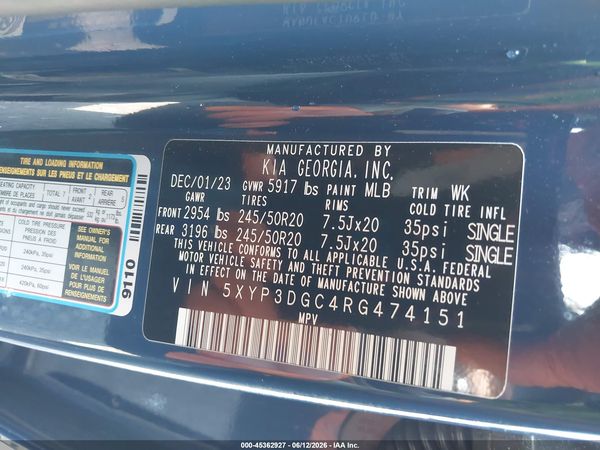 2024 KIA TELLURIDE EX X-LINE