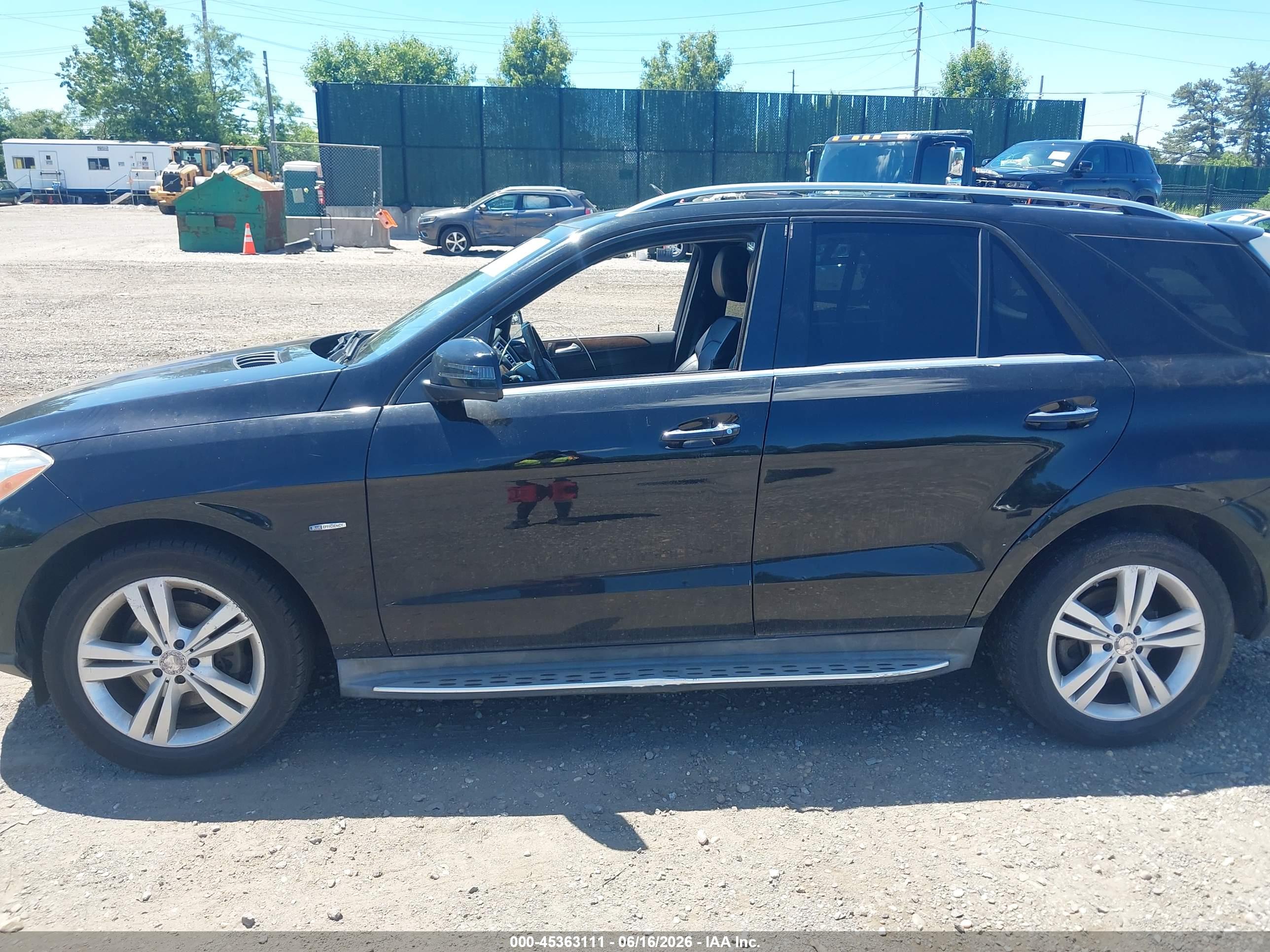 2012 MERCEDES-BENZ ML 350 4MATIC