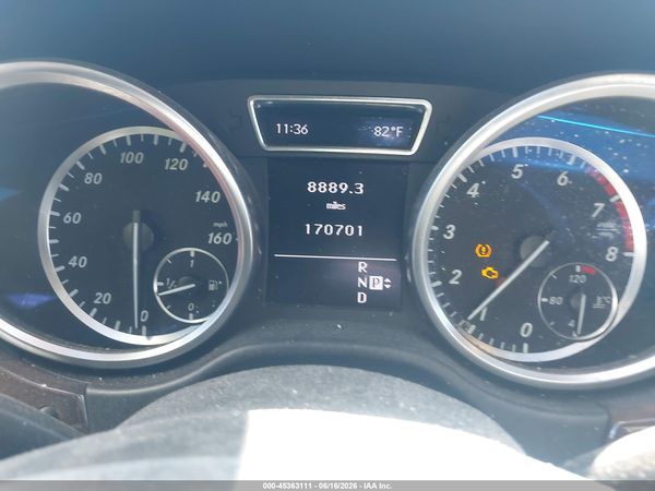 2012 MERCEDES-BENZ ML 350 4MATIC