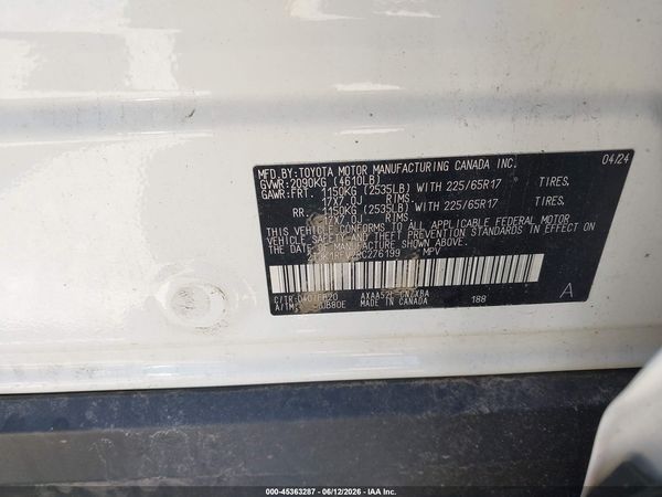 2024 TOYOTA RAV4 LE