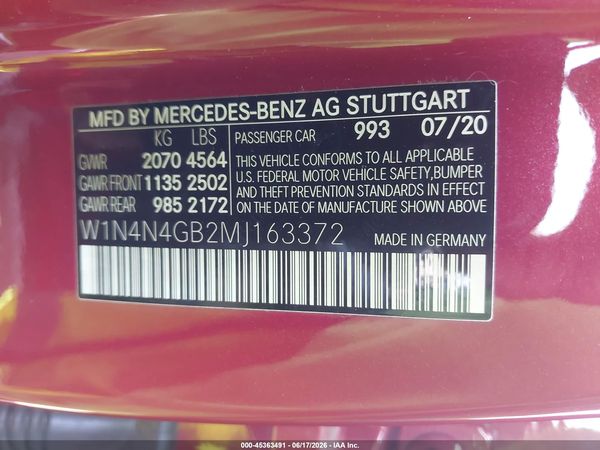 2021 MERCEDES-BENZ GLA 250 GLA250