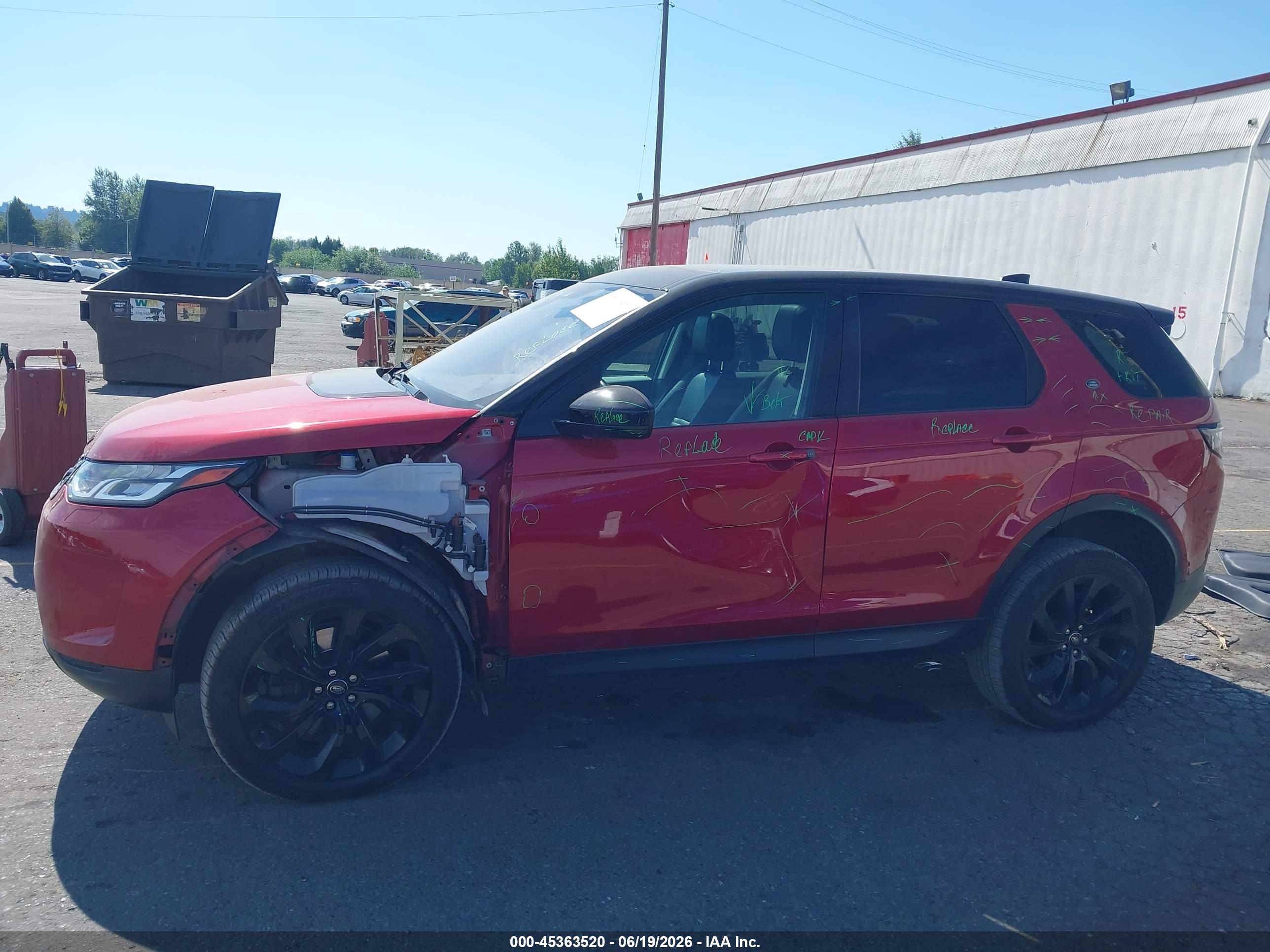 2020 LAND ROVER DISCOVERY SPORT S