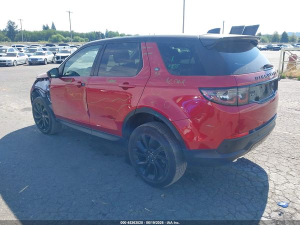 2020 LAND ROVER DISCOVERY SPORT S
