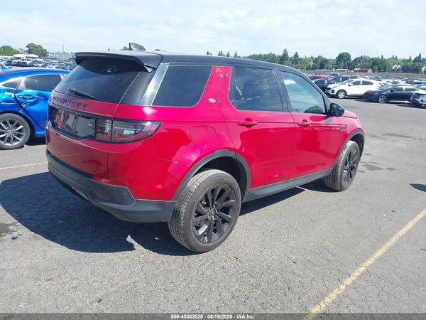 2020 LAND ROVER DISCOVERY SPORT S