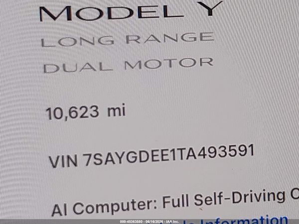 2026 TESLA MODEL Y