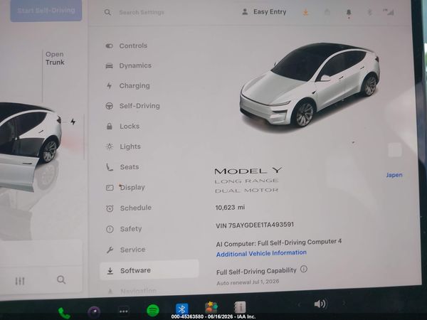 2026 TESLA MODEL Y