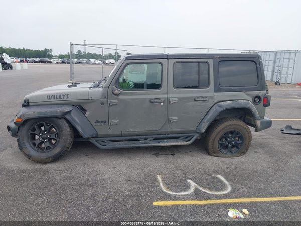 2023 JEEP WRANGLER 4-DOOR WILLYS SPORT 4X4