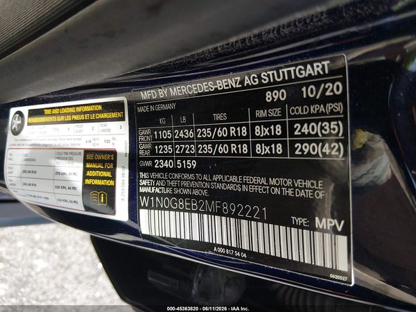 2021 MERCEDES-BENZ GLC 300 4MATIC SUV