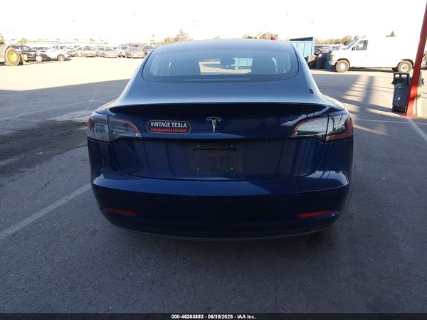 2018 TESLA MODEL 3 LONG RANGE/MID RANGE