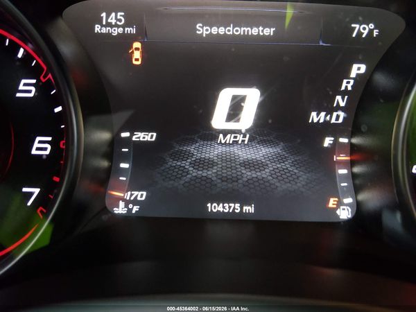 2016 DODGE CHARGER R/T SCAT PACK