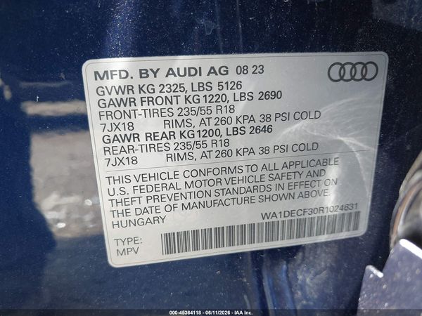 2024 AUDI Q3