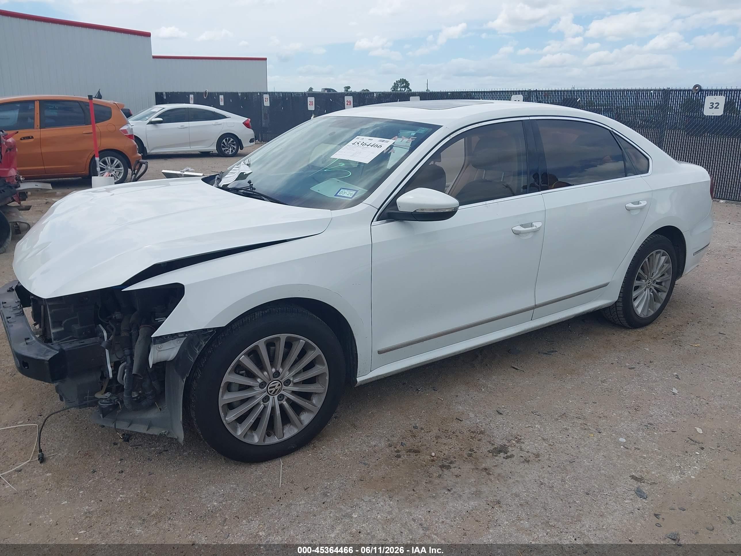 2017 VOLKSWAGEN PASSAT 1.8T SE — I2