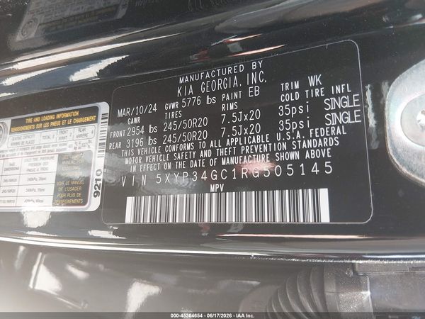 2024 KIA TELLURIDE EX