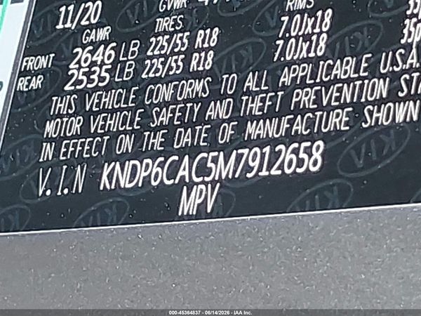 2021 KIA SPORTAGE S