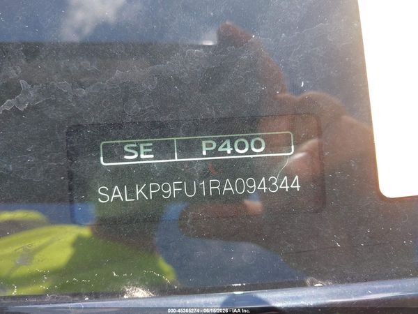 2024 LAND ROVER RANGE ROVER P400 SE