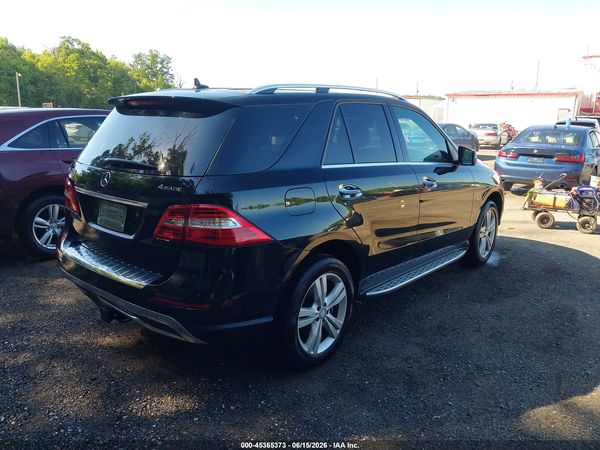 2012 MERCEDES-BENZ ML 350 4MATIC